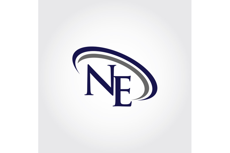 monogram-ne-logo-design