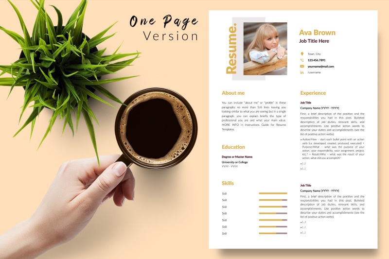 modern-resume-cv-template-for-microsoft-word-amp-apple-pages-ava-brown