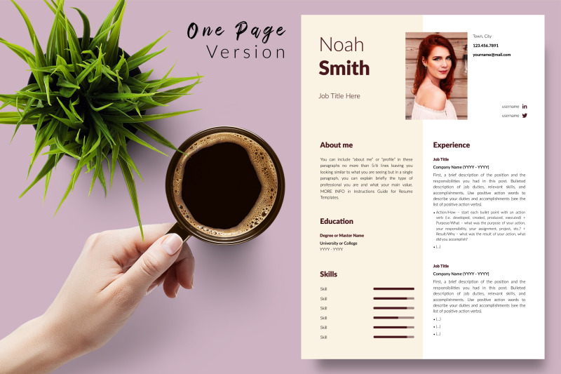 creative-resume-template-for-microsoft-word-amp-apple-pages-noah-smith