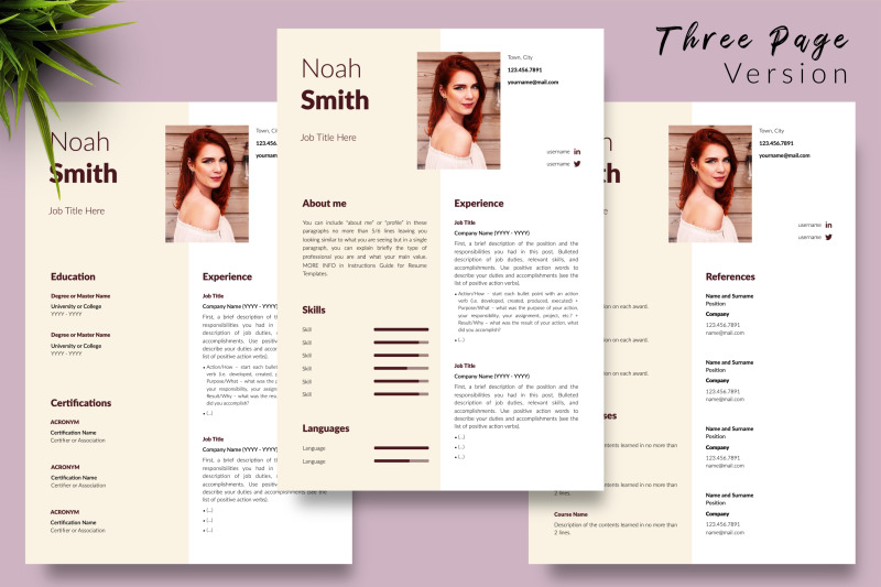 creative-resume-template-for-microsoft-word-amp-apple-pages-noah-smith