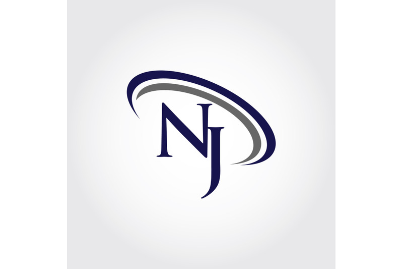 monogram-nj-logo-design