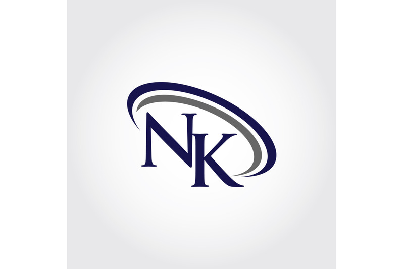 monogram-nk-logo-design