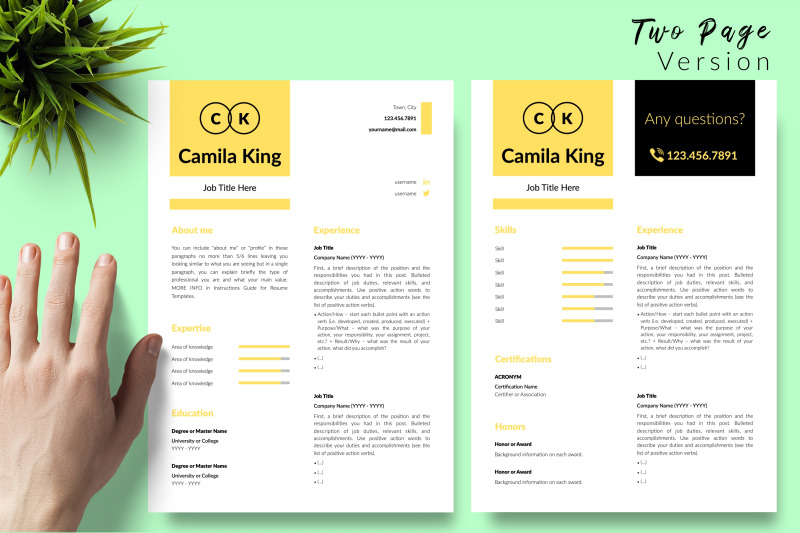 modern-resume-cv-template-for-microsoft-word-amp-apple-pages-camila-king