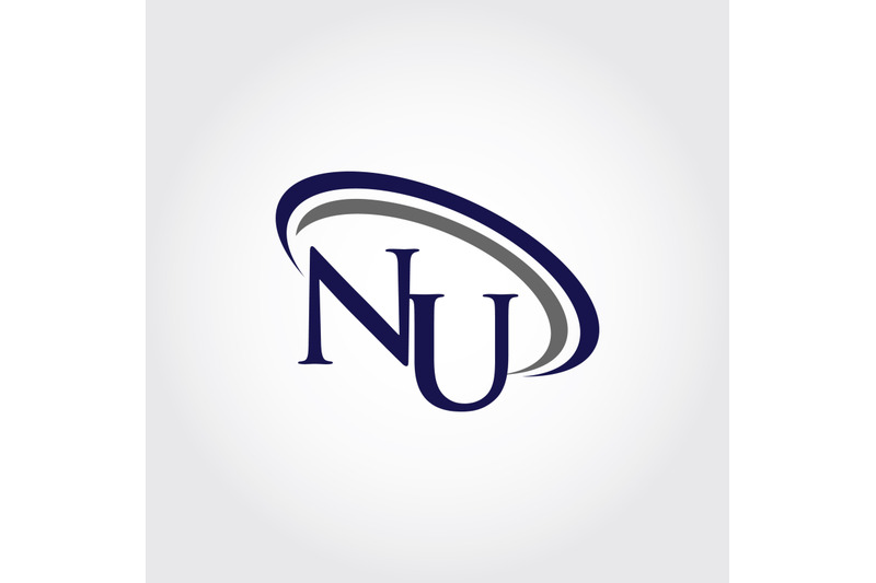 monogram-nu-logo-design