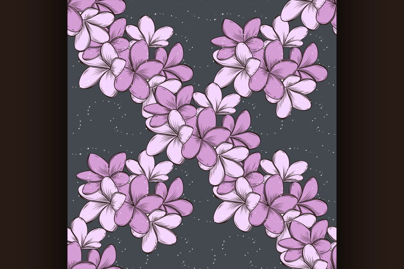 vector-color-seamless-pattern-of-plumeria-flowers
