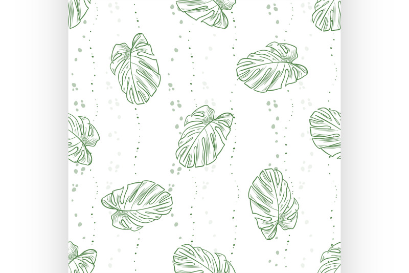 vector-leaves-seamless-pattern