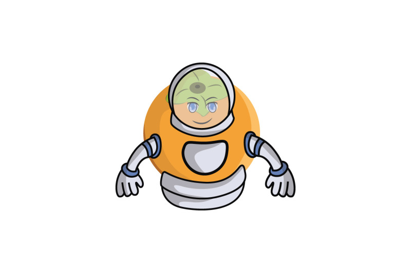 persimmon-fruit-astronaut-cartoon-character