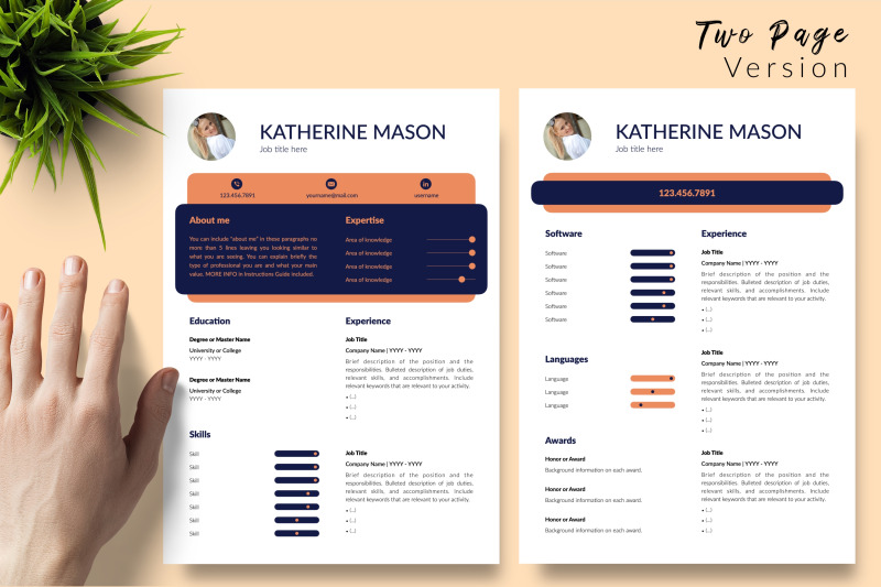 creative-cv-template-for-microsoft-word-amp-apple-pages-katherine-mason