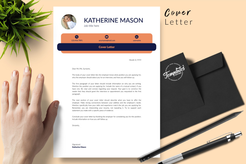 creative-cv-template-for-microsoft-word-amp-apple-pages-katherine-mason
