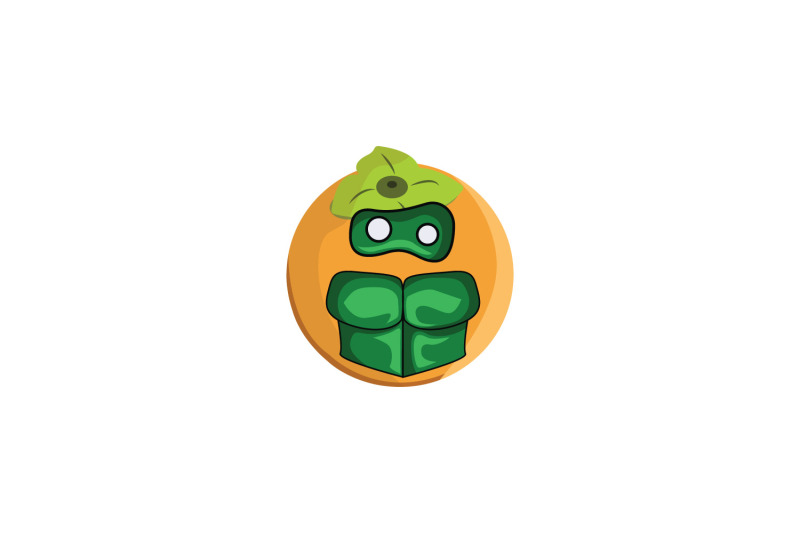 persimmon-fruit-villain-cartoon-character