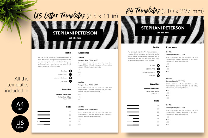animal-care-resume-for-microsoft-word-amp-apple-pages-stephani-peterson