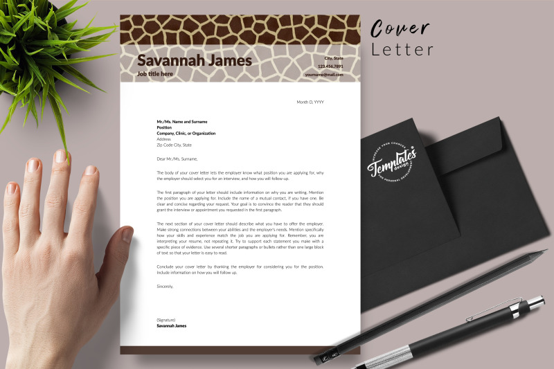 animal-care-cv-sample-for-microsoft-word-amp-apple-pages-savannah-james