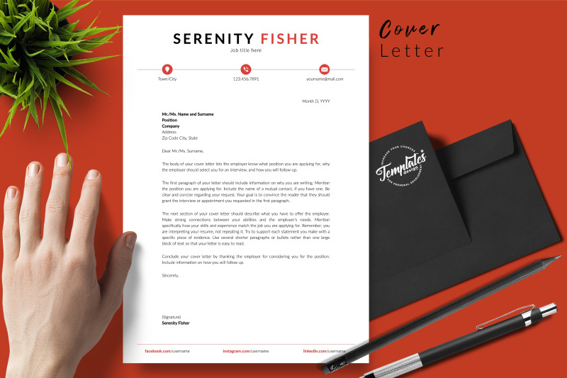 modern-resume-sample-for-microsoft-word-amp-apple-pages-serenity-fisher