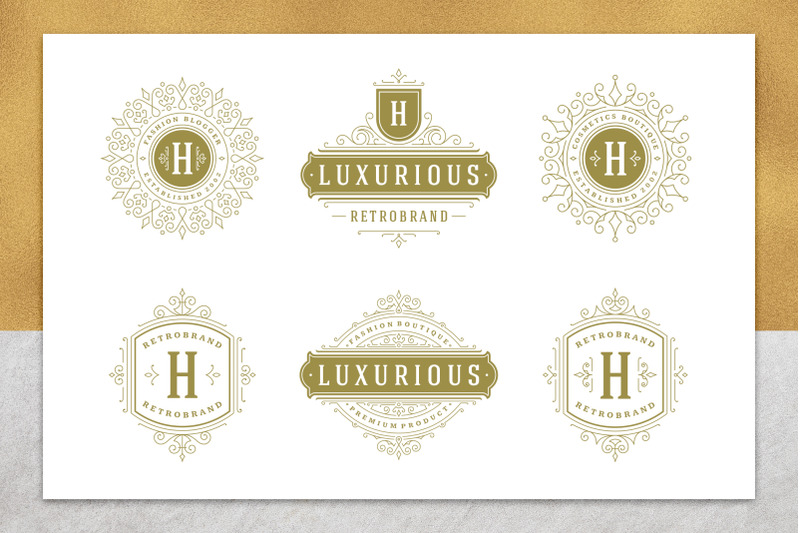 36-luxury-ornament-logos