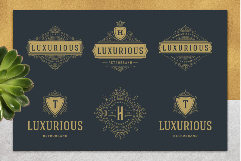 36-luxury-ornament-logos