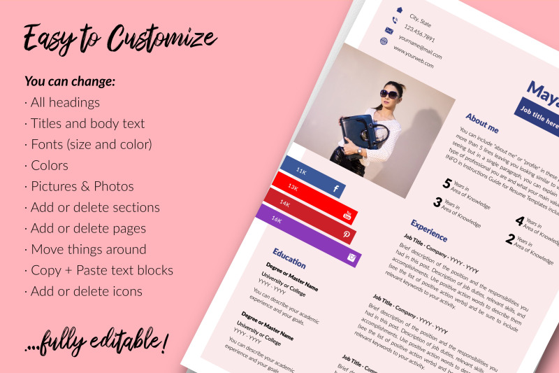 modern-resume-cv-template-for-microsoft-word-amp-apple-pages-maya-foster