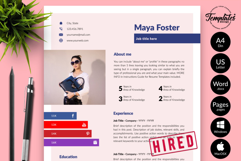 modern-resume-cv-template-for-microsoft-word-amp-apple-pages-maya-foster