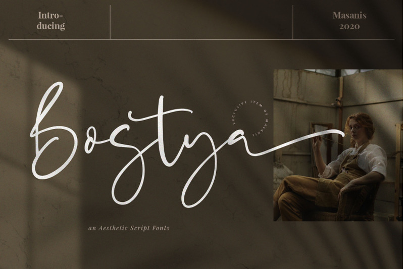 bostya-aesthetic-script