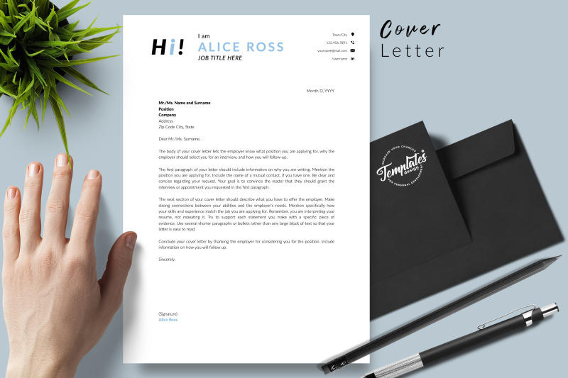 creative-resume-template-for-microsoft-word-amp-apple-pages-alice-ross