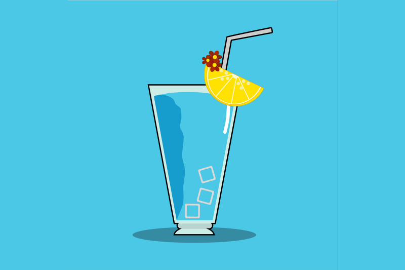 summer-icon-with-blue-ice