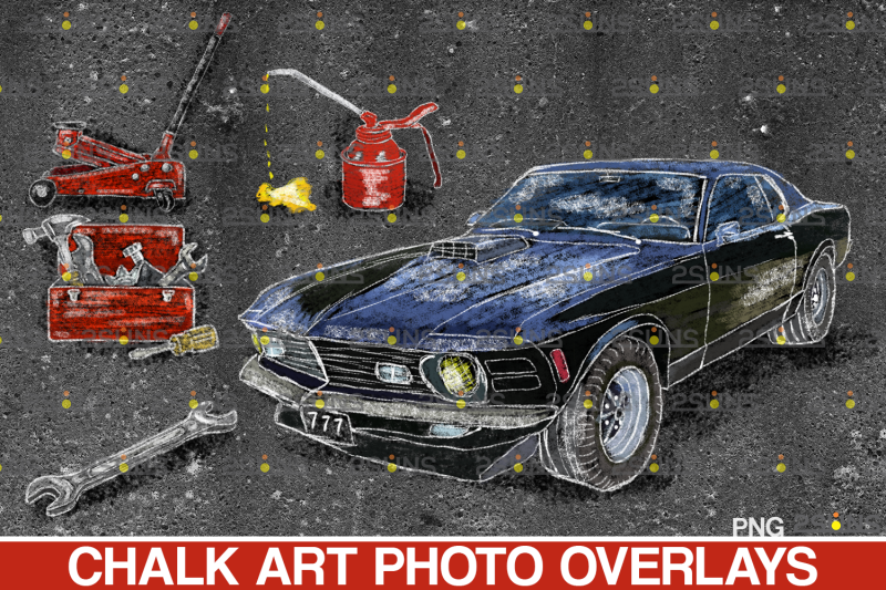 overlay-car-set-father-039-s-day-sidewalk-chalk-art