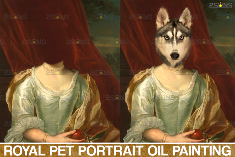royal-pet-portrait-templates-vol-6-pet-painting