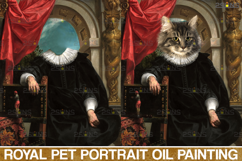 royal-pet-portrait-templates-vol-7-pet-painting