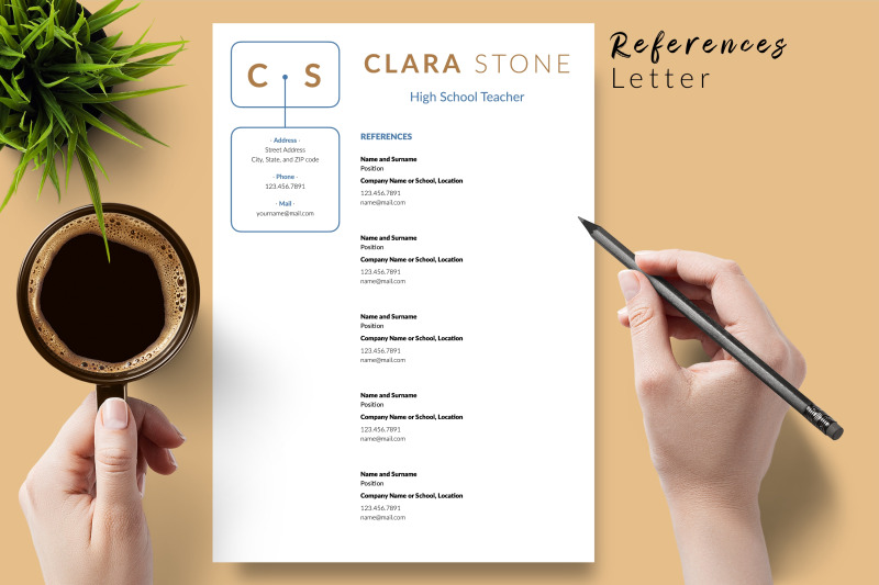 teacher-resume-template-for-microsoft-word-amp-apple-pages-clara-stone