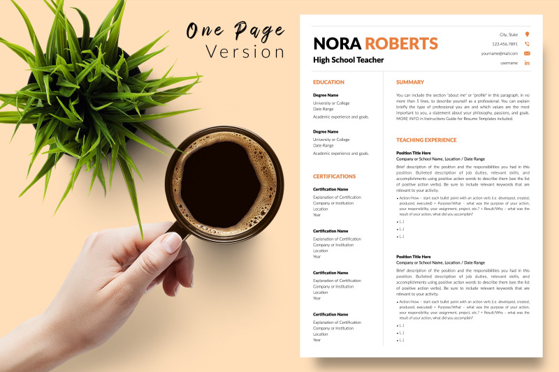 teacher-resume-template-for-microsoft-word-amp-apple-pages-nora-roberts