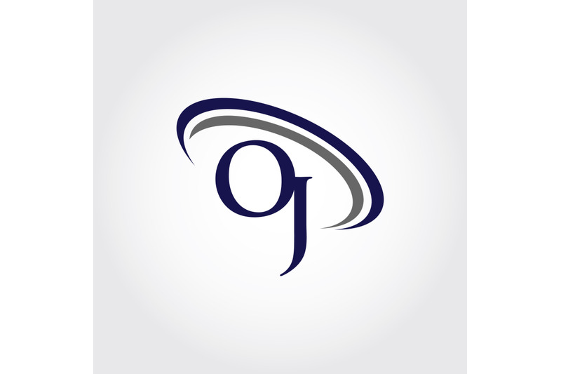 monogram-oj-logo-design