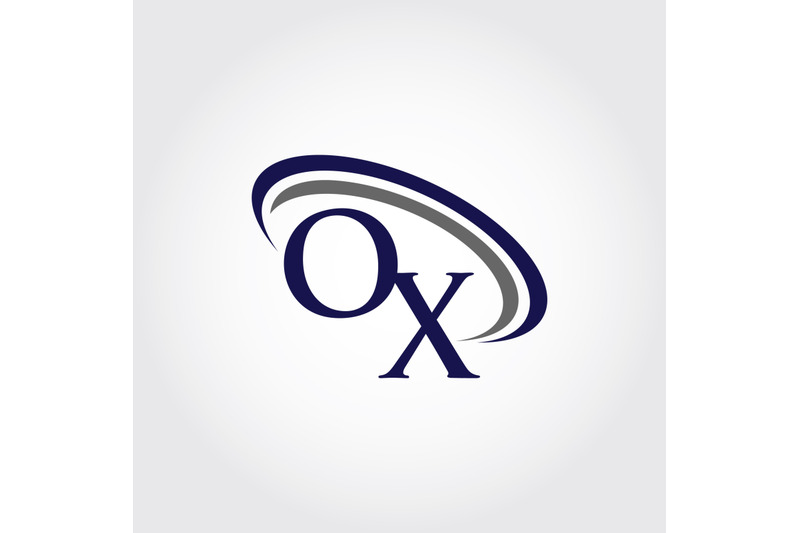 monogram-ox-logo-design