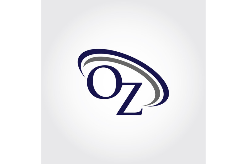 monogram-oz-logo-design