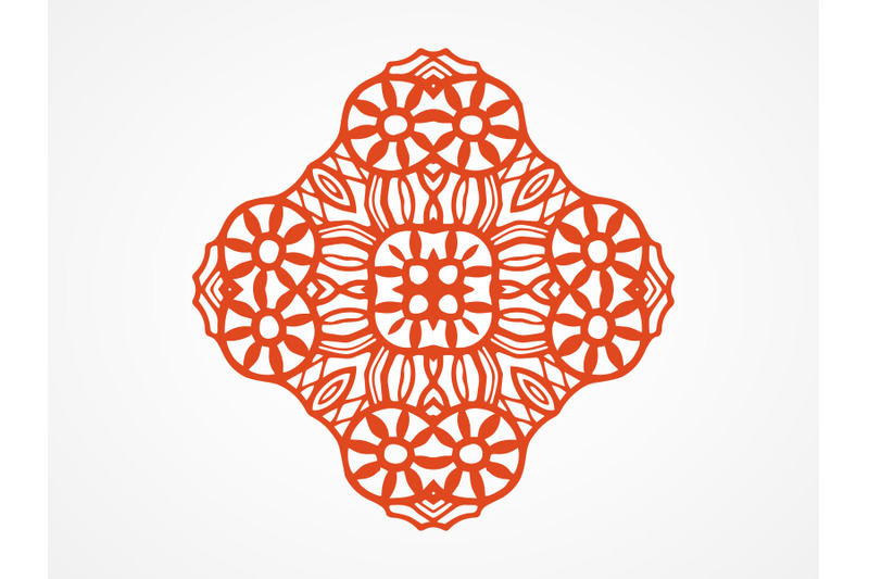 ornament-abstract-red-color-design