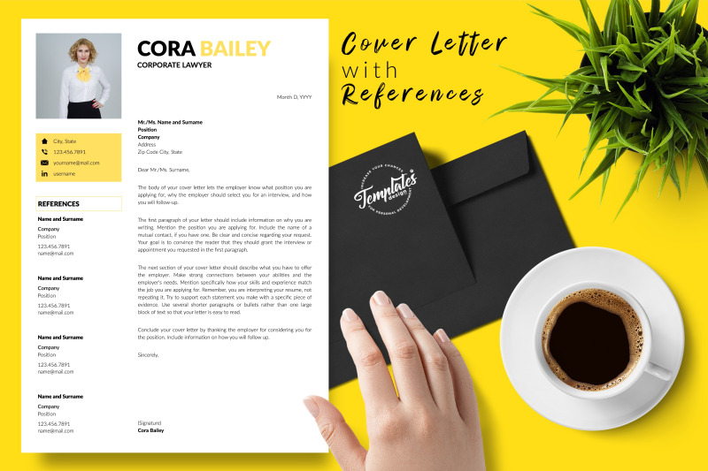 legal-resume-cv-template-for-microsoft-word-amp-apple-pages-cora-bailey