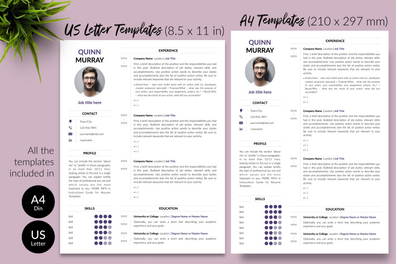 modern-resume-template-for-microsoft-word-amp-apple-pages-quinn-murray