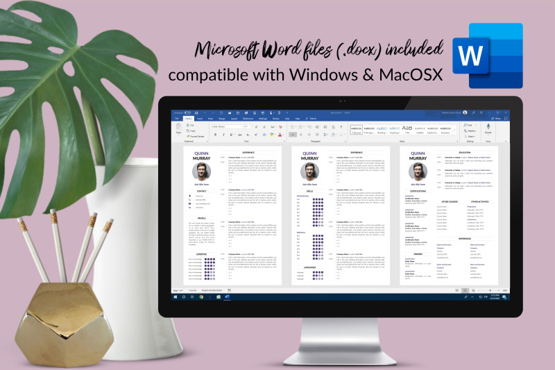 modern-resume-template-for-microsoft-word-amp-apple-pages-quinn-murray