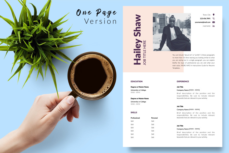 modern-resume-cv-template-for-microsoft-word-amp-apple-pages-hailey-shaw
