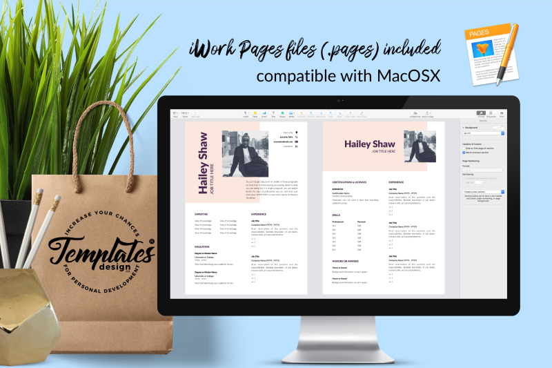 modern-resume-cv-template-for-microsoft-word-amp-apple-pages-hailey-shaw