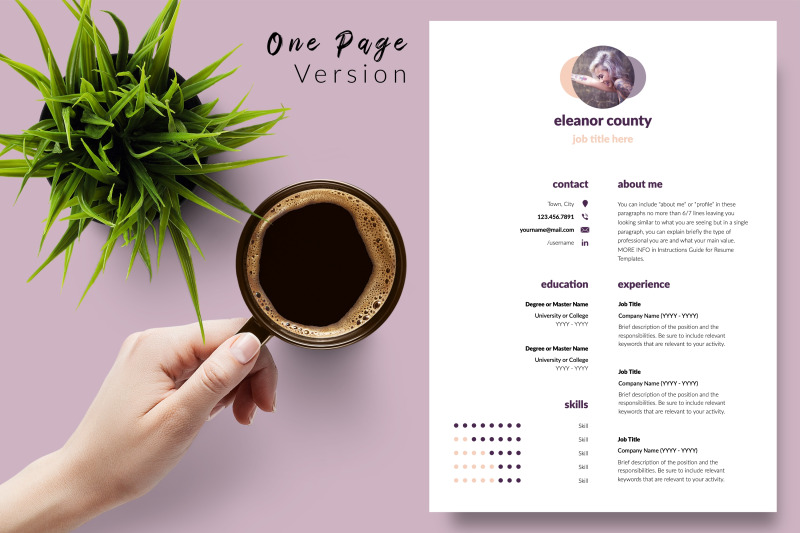 simple-resume-template-for-microsoft-word-amp-apple-pages-eleanor-county