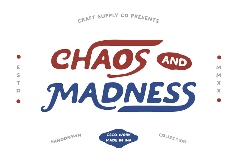 chaos-and-madness-handdrawn-font