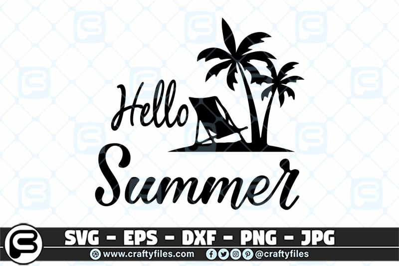 hello-summer-svg-welcome-summer-svg-beach-time-svg-cut-file