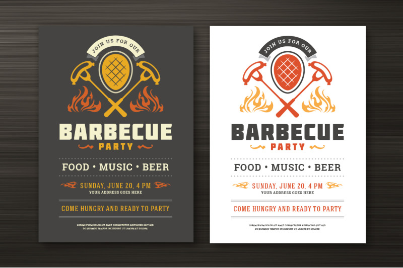 barbecue-party-flyer-template