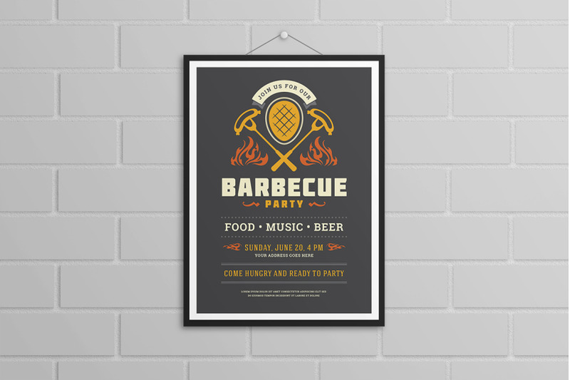 barbecue-party-flyer-template