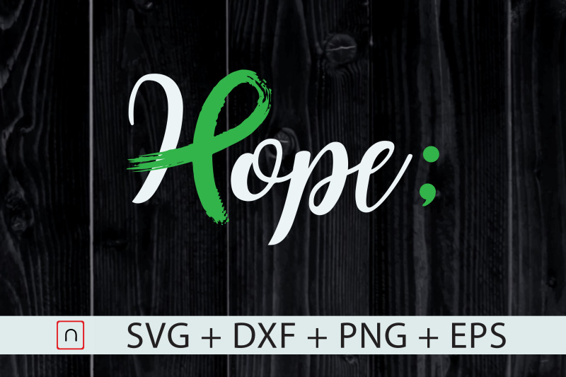 hope-green-ribbon-svg-mental-health-svg