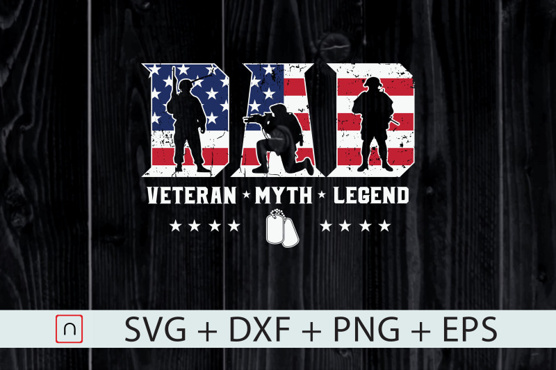 dad-the-veteran-the-myth-the-legend-svg