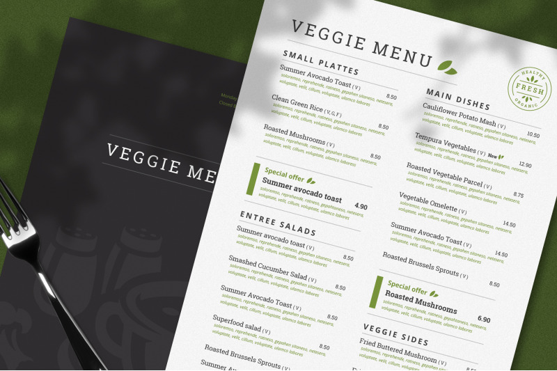 vegan-menu-template