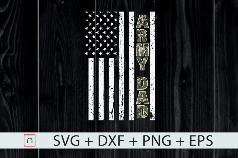 Download Proud Army Dad svg,USA Flag Father Gift By Novalia ...