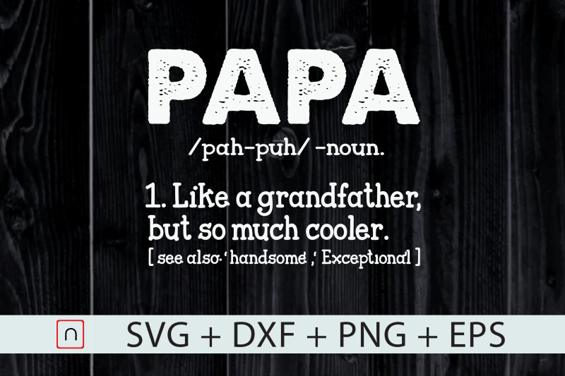 definition-of-papa-svg-fathers-day-svg