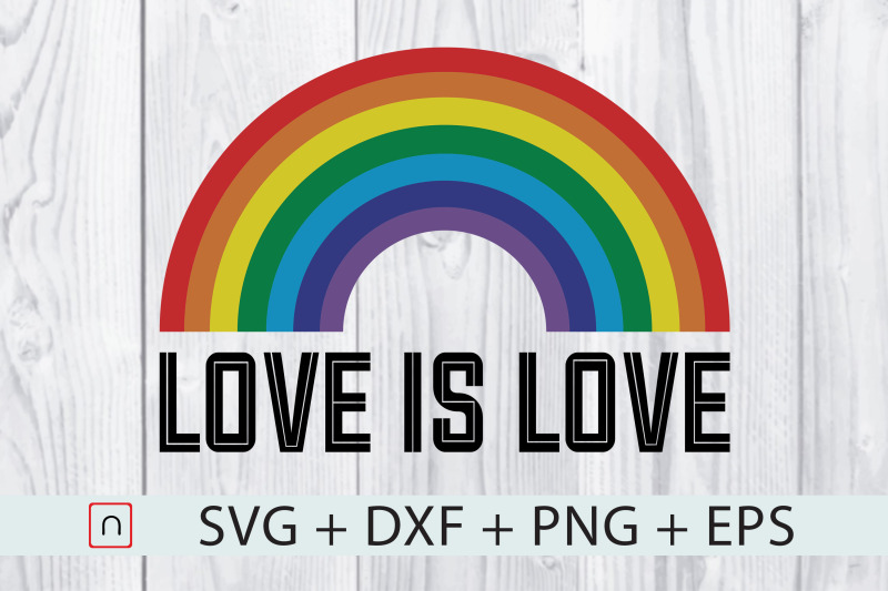 Free Free 100 Love Rainbow Svg SVG PNG EPS DXF File
