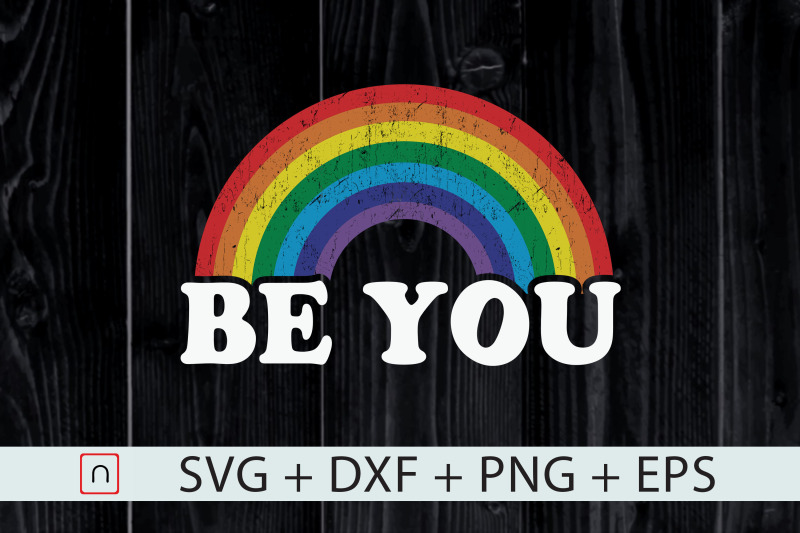 be-you-rainbow-pride-lgbt-support-svg